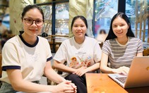 Hồng Vân, Hồng Vấn, Hồng Vy - Ba chị em bưng gạch thuê cùng được tiếp sức đến trường