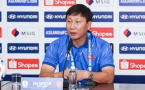 HLV Kim Sang Sik: Tuyển Việt Nam đến Indonesia để thắng chứ không phải hòa
