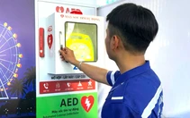 Lắp máy cấp cứu tim tại bờ biển, sân bay, trường học, khu dân cư