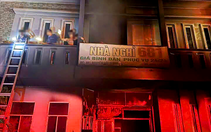 Cháy nhà nghỉ ở Đà Nẵng, giải cứu được 28 người