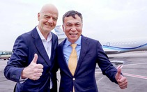 Chủ tịch FIFA Gianni Infantino đã đến Hà Nội