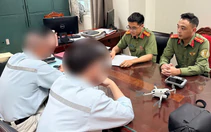 Flycam giám sát tiến độ thi công nhà xưởng vi phạm khu vực cấm bay sân bay Nội Bài
