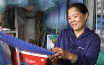 Làng nghề đan lưới nổi tiếng ở Cần Thơ tất bật khi mùa nước nổi về