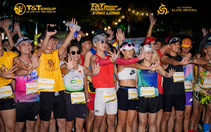 Những khoảnh khắc đáng nhớ trên đường chạy T&T Group Marathon Vĩnh Long