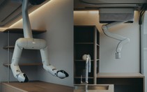 Nhật Bản làm nhà có robot chạy trên trần, tự làm việc nhà