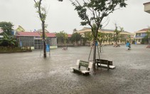 Thanh Hóa: Hàng nghìn học sinh tạm nghỉ học do mưa lớn, ngập lụt