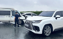 Vụ xe Lexus dừng đột ngột gây tai nạn liên hoàn trên cao tốc: Xe từng chạy quá tốc độ