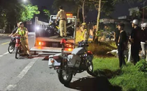 Ngăn chặn hàng chục thanh, thiếu niên tụ tập 'đi bão' ven biển Ba Động