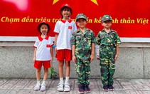 Tết độc lập cho con đi di tích lịch sử để nói về lòng yêu nước