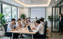 Một người đi trễ 15 phút sẽ làm mất 150 phút làm việc của 10 người còn lại