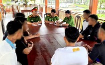 Làm clip bạo lực đăng Facebook câu tương tác, 14 thanh thiếu niên bị công an mời làm việc