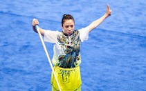 Dương Thúy Vi rực sáng ở Asiad 20