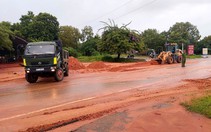 Mưa lớn, hồ chứa xả nước, vùng hạ du Bình Thuận cũ sẵn sàng ứng phó