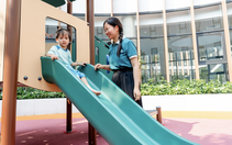 Vin Nexus Center: Trường học hạnh phúc hình trái tim và những gam màu rất 'lạ'