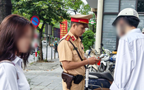CSGT Hà Nội bắt đầu cao điểm xử lý vi phạm giao thông liên quan học sinh