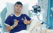Trung vệ Duy Mạnh phẫu thuật thành công tại Mỹ