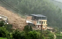 Sạt lở nghiêm trọng ở Trung Quốc, 1 người chết, 11 người mất tích