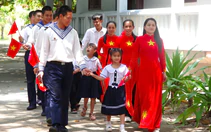 Trường Sa rộn ràng ngày khai giảng năm học mới