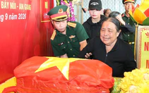 Tâm nguyện của người vợ thủy chung gần nửa thế kỷ thờ chồng liệt sĩ, nuôi con
