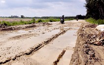 Vụ đường 20 tỉ nát bươm ở Lâm Đồng: Nhà thầu ì ạch sửa chữa
