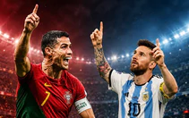 Sự kiện 'có một không hai': Ronaldo và Messi nhận lời đá chung một đội