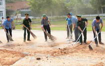 Thanh Hóa: Mỗi tuần 1 ngày, cán bộ, công chức 'xuống đường' cùng dân dọn vệ sinh môi trường