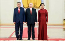 Tổng thống Nga Vladimir Putin đón Tổng Bí thư, Chủ tịch nước Tô Lâm và Phu nhân tại Điện Kremlin