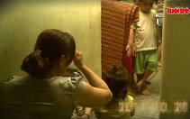 Nhiều trẻ ở cơ sở Mầm Xanh thường hốt hoảng, khóc đêm