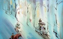 Triển lãm tranh và thư pháp giúp trẻ em khuyết tật, mồ côi