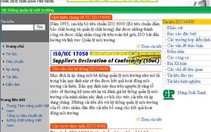 Trang web về ISO 14000