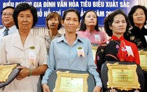 TP.HCM : Tuyên dương 328 gia đình văn hóa tiêu biểu xuất sắc