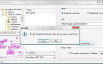 Gif2Swf: chuyển ảnh Gif thành Flash nhanh chóng