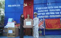 Thanh Hóa: tặng quà đồn biên phòng