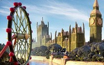 London bằng... rau củ quả