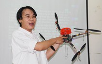 Kỹ sư 8X bảo vệ đề tài về mô hình máy bay lên thẳng