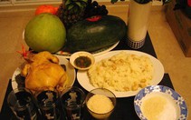 Sửa sang mâm cúng đón giao thừa