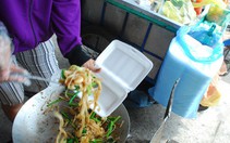 Cảnh giác hộp xốp đựng thức ăn