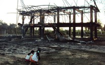 Cháy nhà rông lớn nhất Kon Tum