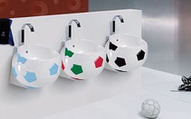 Lavabo dành cho fan hâm mộ bóng đá!
