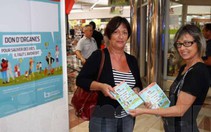 Vận động hiến tạng trong siêu thị