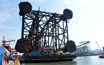 Chế tạo chân đế giàn khoan lớn nhất