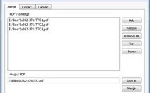 Sáp nhập, giải nén và chuyển đổi tập tin PDF