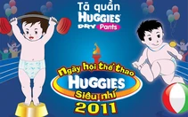 Ngày hội thể thao Huggies Siêu nhí: sân chơi cuối tuần dành cho cả nhà