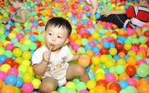 Những khoảnh khắc đáng yêu của bé tại ngày hội Huggies siêu nhí