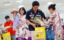 Chuyến bay đầu tiên từ Hàn Quốc đến Cam Ranh