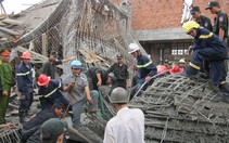 Tử vong do mái hội trường đổ sập