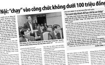 Lộ diện 12 cán bộ gian lận trong thi tuyển công chức