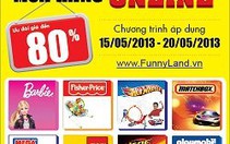 Tuần lễ vàng, mua hàng online tại Funnyland.VN