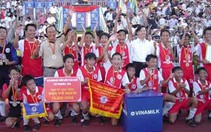 Đội Long An vô địch giải bóng đá thiếu niên toàn quốc - Cúp Vinamilk 2005: