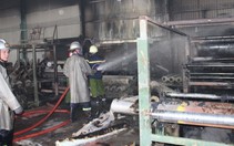 Cháy nhà xưởng, 4 công nhân bị phỏng